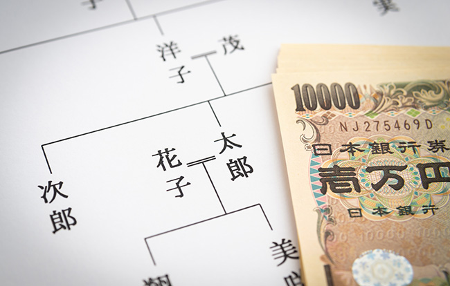 配偶者の相続割合はいくら?配偶者控除とは?