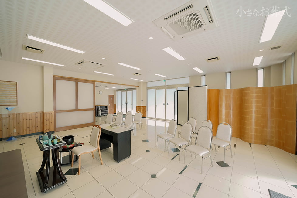 椿ホール 大阪府羽曳野市 の葬儀場情報 小さなお葬式 葬儀費用が9 79万円から