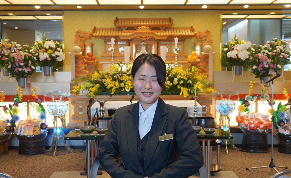エレナホール香西の式場インタビュー 小さなお葬式