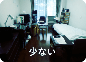 少ない